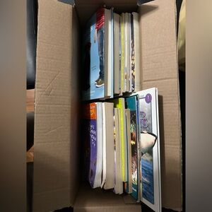 Box of books for kids